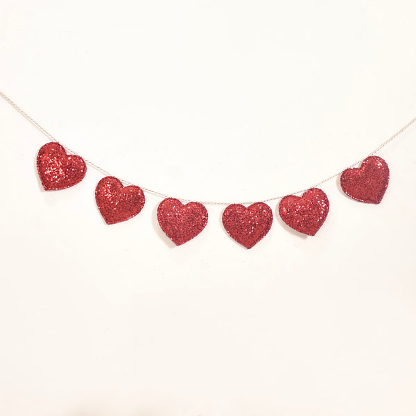 Hearts Bunting For Home Decoration 78 Inch