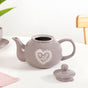 Hearty Ceramic Tea Pot Grey 1000ml