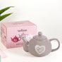 Hearty Ceramic Tea Pot Grey 1000ml