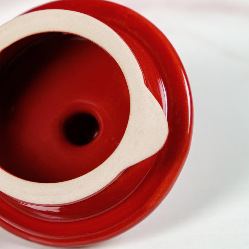 Hearty Ceramic Tea Pot Red 1000ml