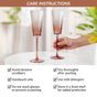 Helios Ombre Champagne Glass Set Of 2 230ml