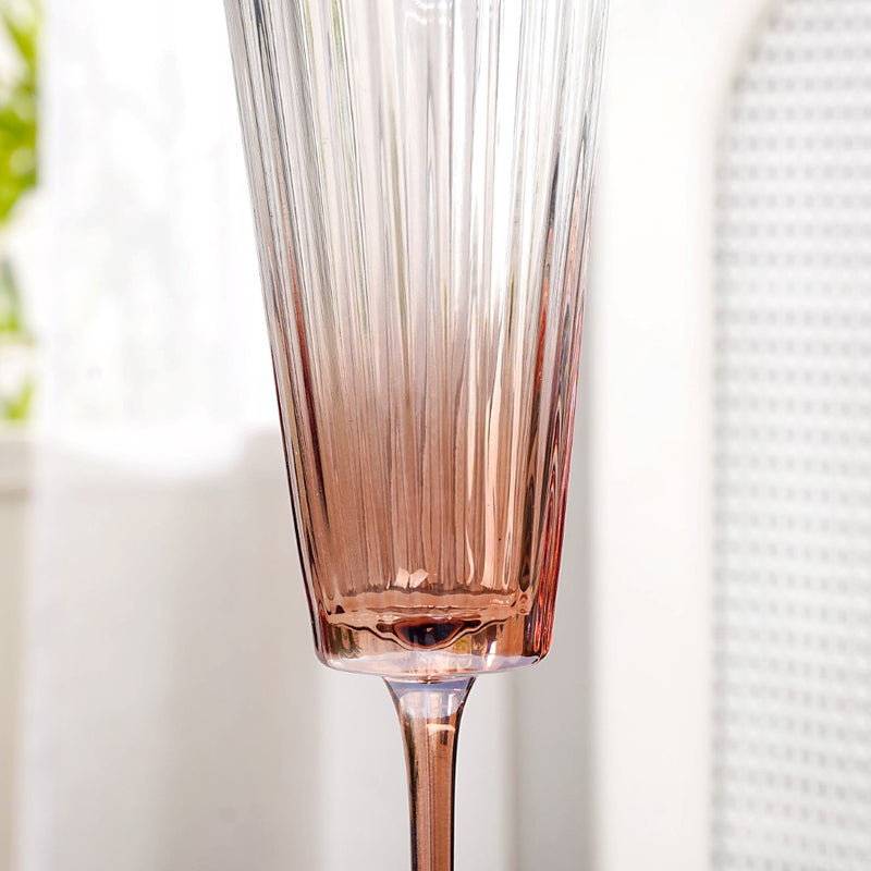 Helios Ombre Champagne Glass Set Of 2 230ml