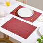 Heritage Red Table Mat Set Of 6