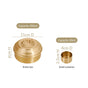 Hibiscus Haze Brass Mukhwas Box With Lid
