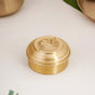 Hibiscus Haze Brass Mukhwas Box With Lid