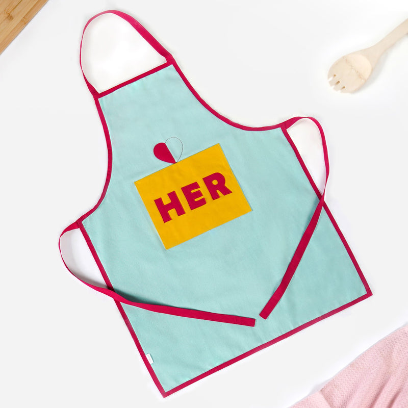 Him And Her Apron Set