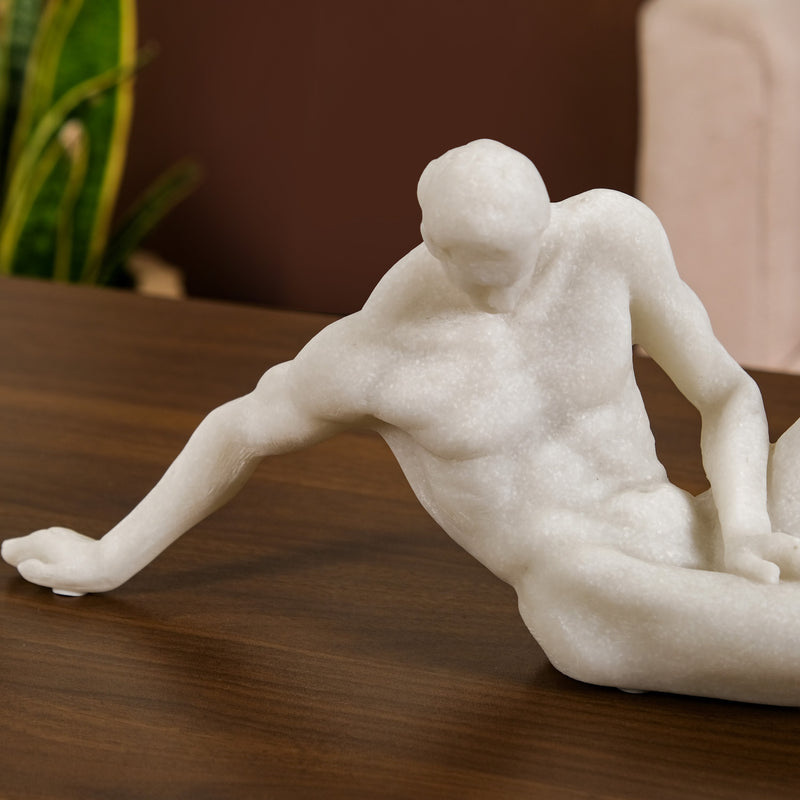 Contemplative Man History Art Statue