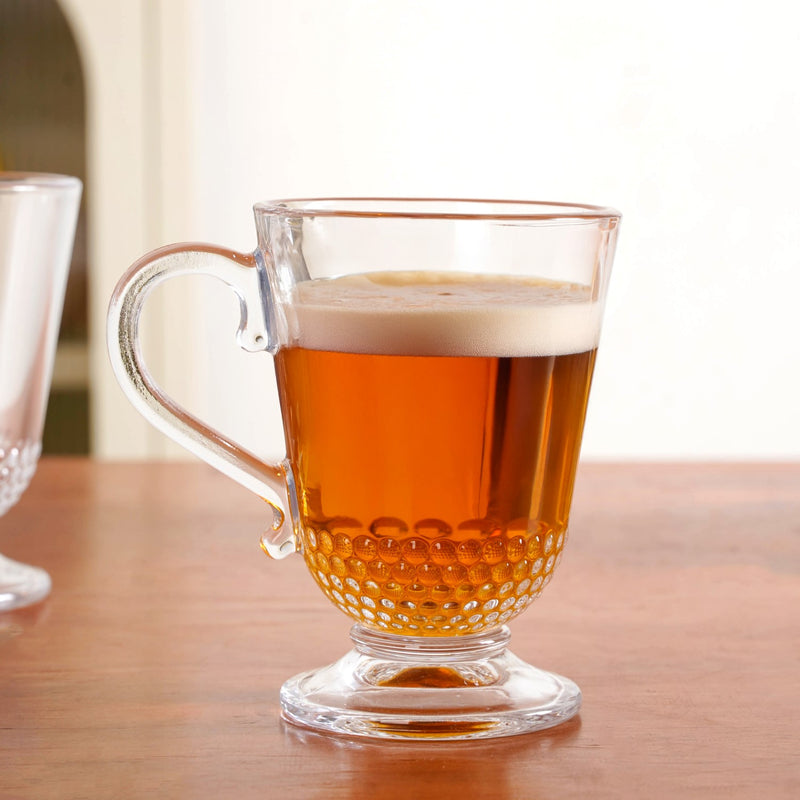 Hobnail Irish Coffee Glass Set Of 6 196ml