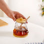 Holiday Honey Pot With Wooden Dipper And Stand 300ml
