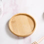 Honeycomb Glass Jar With Wooden Dipper And Tray 480ml
