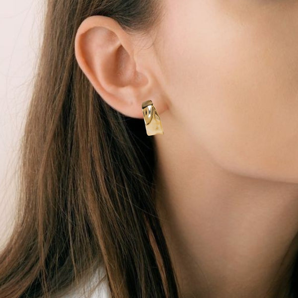 Beautifully Bold Gold Hoop Earrings