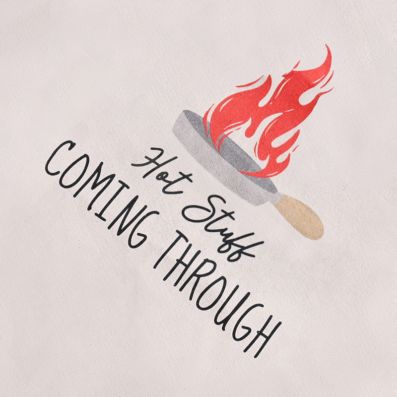 Hot Stuff Apron Mitten And Pot Holder Set Of 3