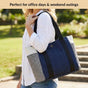 Houndstooth Pattern Tote Bag For Women