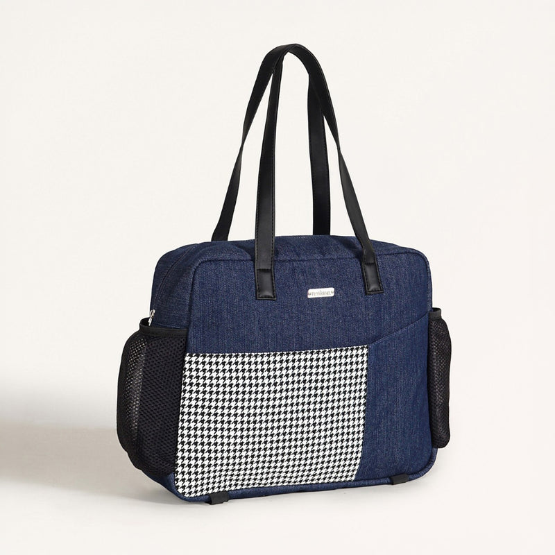 Houndstooth Tote Bag