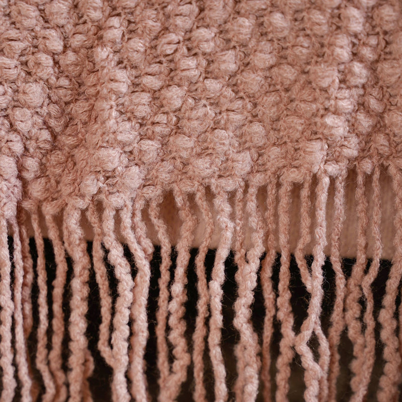 I Heart Cuddles Pink Thow Knitted