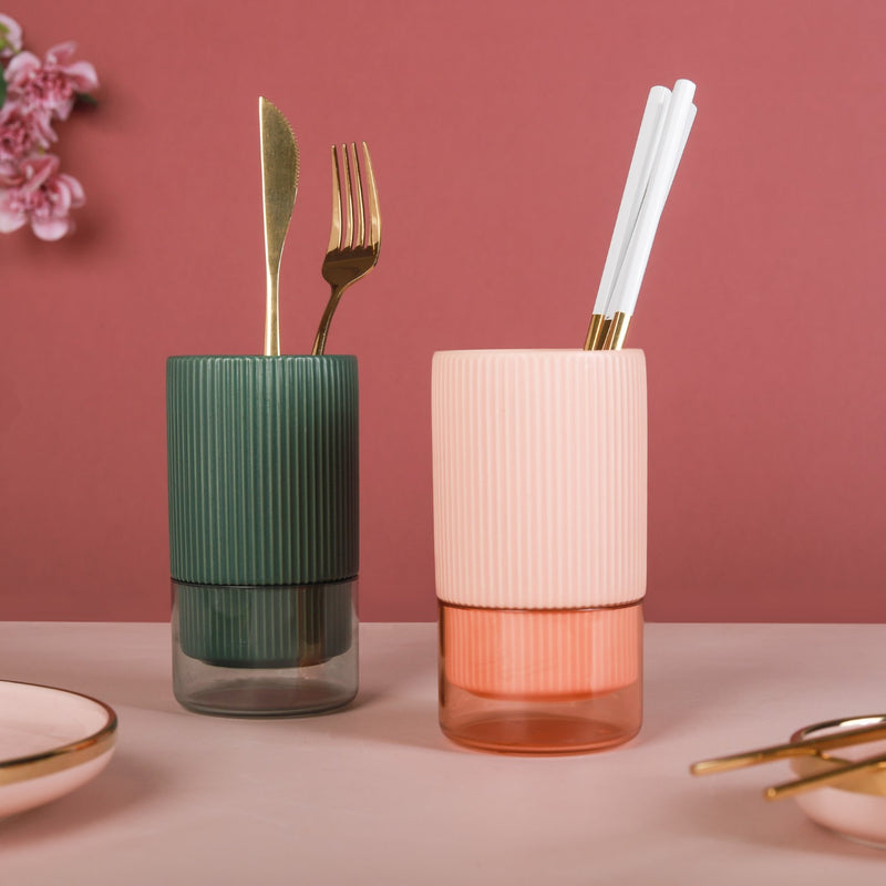 Ribbed Chopstick Stand - Kitchen Tool