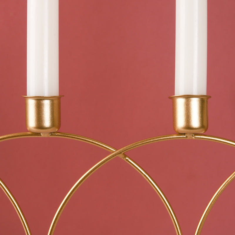 Gold Candle Stand - Candle stand | Home decor