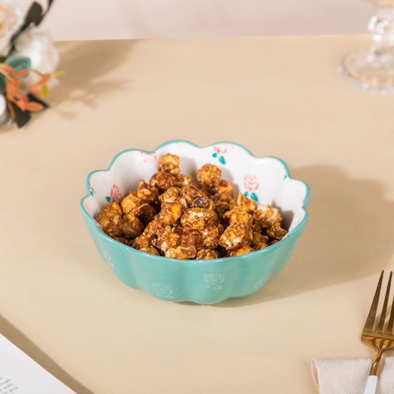 Swan Snack Bowl 400 ml - Bowl,ceramic bowl, snack bowls, curry bowl, popcorn bowls | Bowls for dining table & home decor