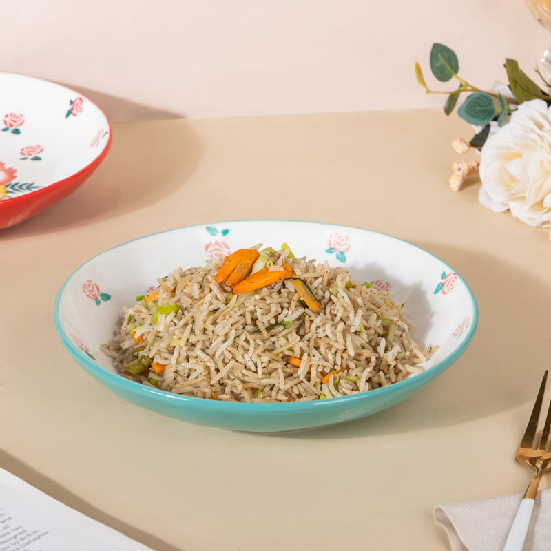 Swan Dinner Plate - Serving plate, snack plate, ceramic dinner plates| Plates for dining table & home decor