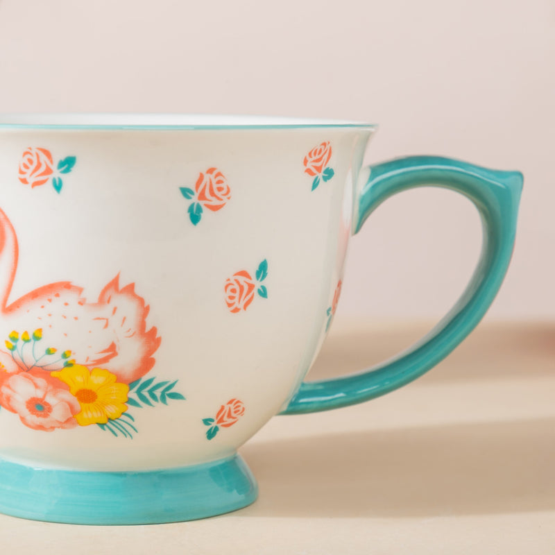 Swan Teacup- Tea cup, coffee cup, cup for tea | Cups and Mugs for Office Table & Home Decoration