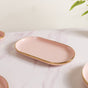 VERA Pink Plates - Serving plate, snack plate, dessert plate | Plates for dining & home decor