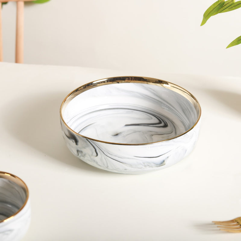 Marble Bowls - Bowl, ceramic bowl, serving bowls, noodle bowl, salad bowls, bowl for snacks, large serving bowl | Bowls for dining table & home decor