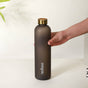 Sleek Chic Water Bottle Black 1L Set Of 2 - Water bottle, water bottle for office, travel water bottle, BPA free water bottle