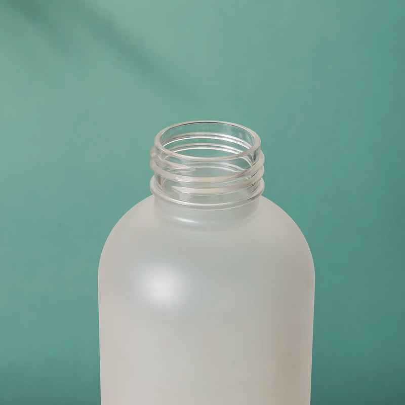 Time Marker Matte Water Bottle White 1L Set Of 2 - Water bottle, water bottle for office, travel water bottle, BPA free water bottle