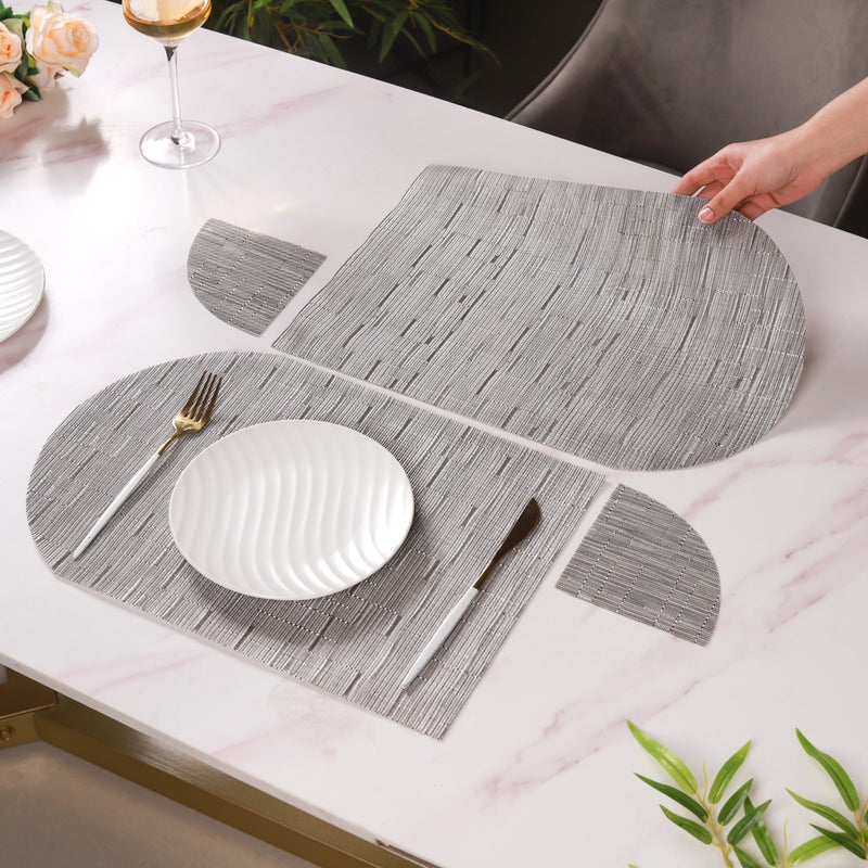 Patterned Coaster and Placemat Set