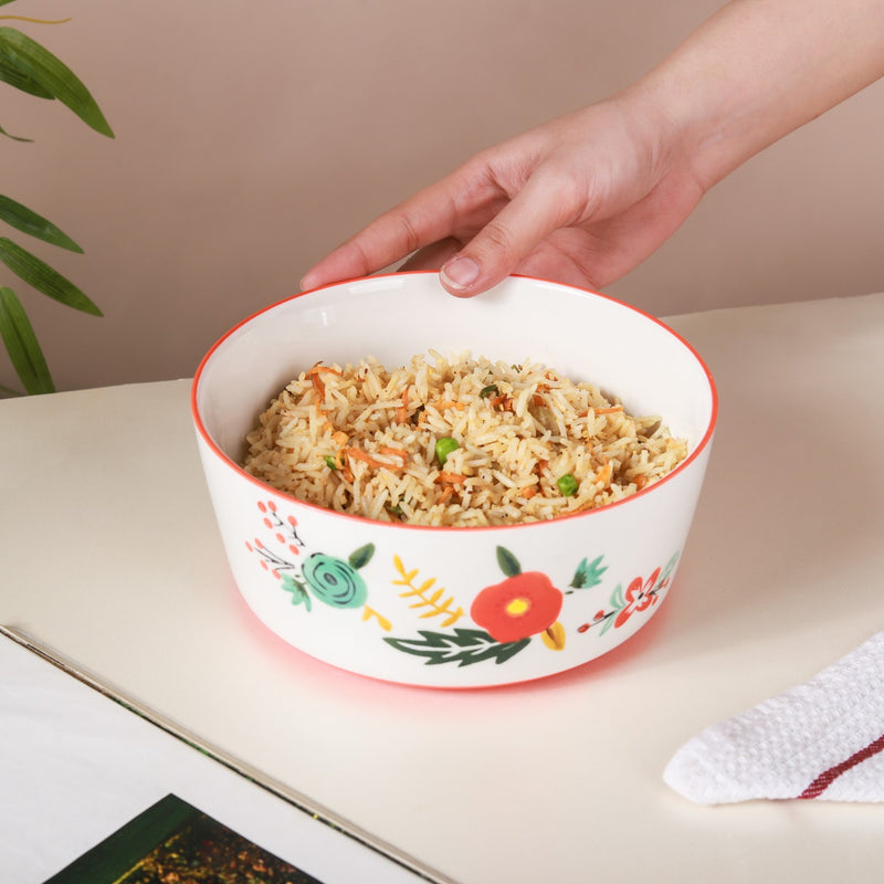 Bloom Bowls - Bowl, soup bowl, ceramic bowl, snack bowls, curry bowl, popcorn bowls | Bowls for dining table & home decor