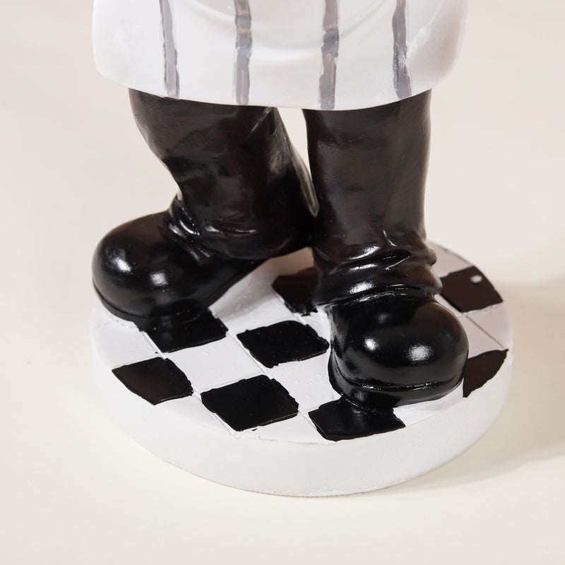 Tea Serving Chef Decor - Showpiece | Home decor item | Room decoration item