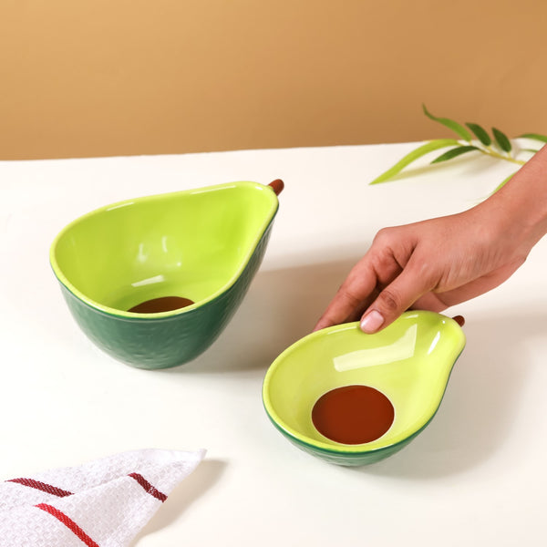 Avocado Bowl - Bowl, ceramic bowl, snack bowls, popcorn bowls | Bowls for dining table & home decor