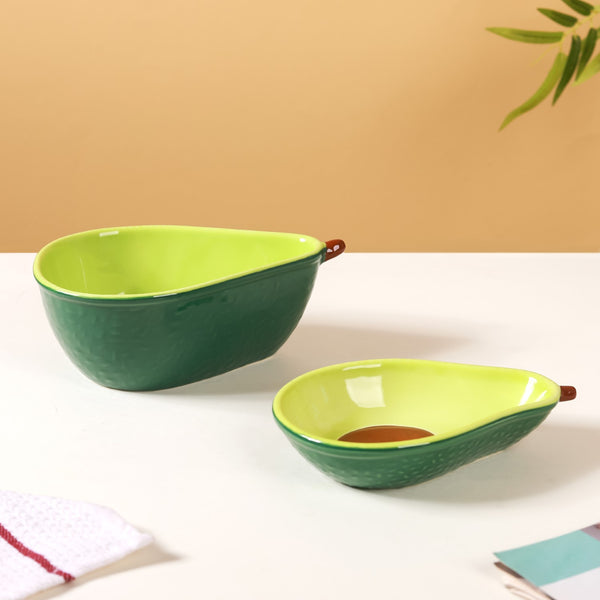 Avocado Bowl - Bowl, ceramic bowl, snack bowls, popcorn bowls | Bowls for dining table & home decor