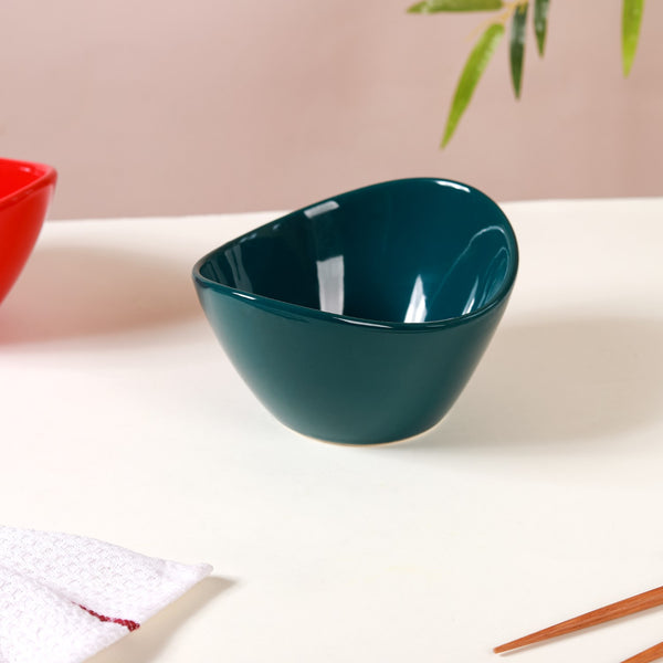 Ceramic Contemporary Bowl Small 400 ml - Bowl, soup bowl, ceramic bowl, snack bowls, curry bowl, popcorn bowls | Bowls for dining table & home decor