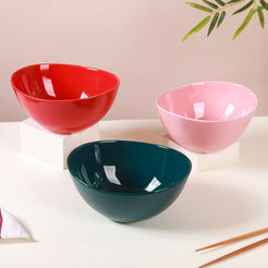 Ceramic Contemporary Bowl Large 1200 ml - Bowl, ceramic bowl, serving bowls, ramen bowl, noodle bowl, salad bowls, bowl for snacks, large serving bowl | Bowls for dining table & home decor