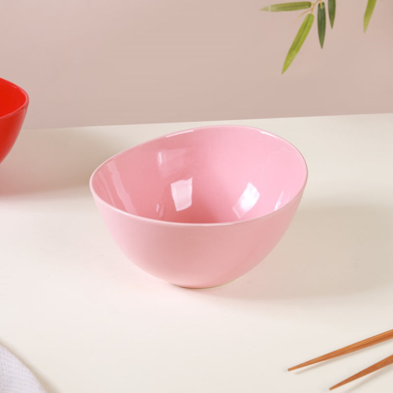 Ceramic Contemporary Bowl Large 1200 ml - Bowl, ceramic bowl, serving bowls, ramen bowl, noodle bowl, salad bowls, bowl for snacks, large serving bowl | Bowls for dining table & home decor