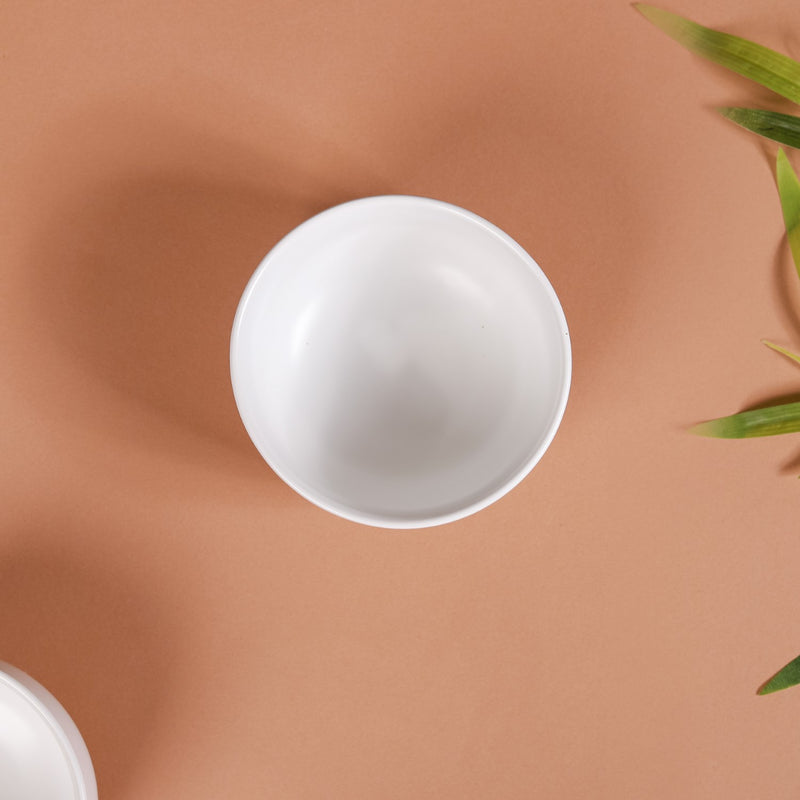 Ceramic Bowl For Chips Set of 2 - Bowl, soup bowl, ceramic bowl, snack bowls, curry bowl, popcorn bowls | Bowls for dining table & home decor