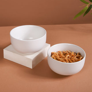 Ceramic Bowl For Chips Set of 2