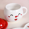 Snowman Plate And Cup Set- Mug for coffee, tea mug, cappuccino mug | Cups and Mugs for Coffee Table & Home Decor