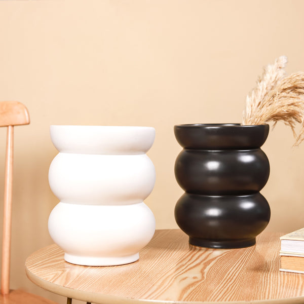 Spiral Vase - Flower vase for home decor, office and gifting | Home decoration items