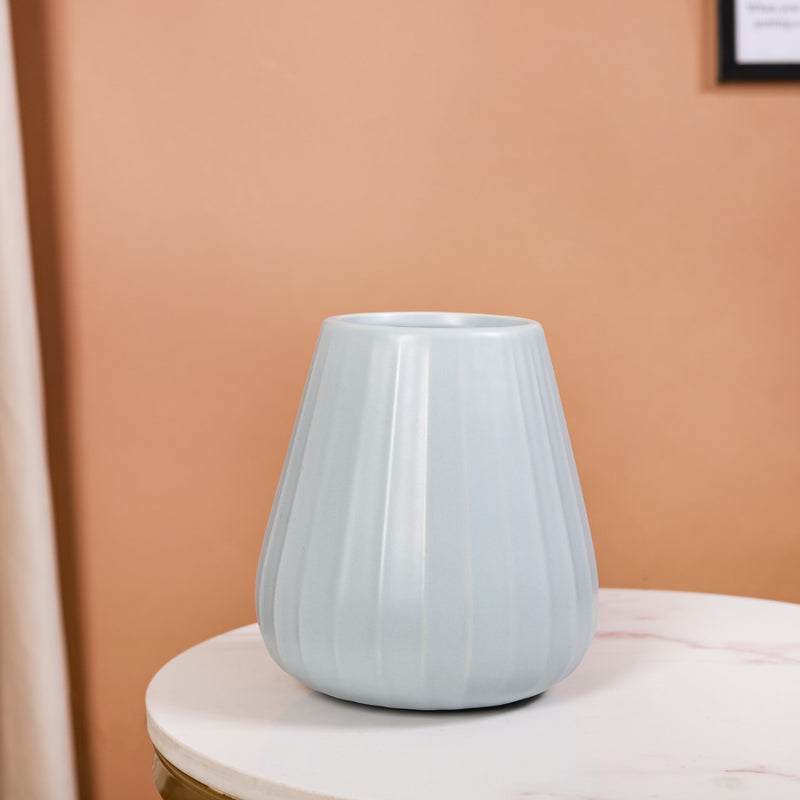 Decor Pot - Ceramic flower vase for home decor, office and gifting | Room decoration items