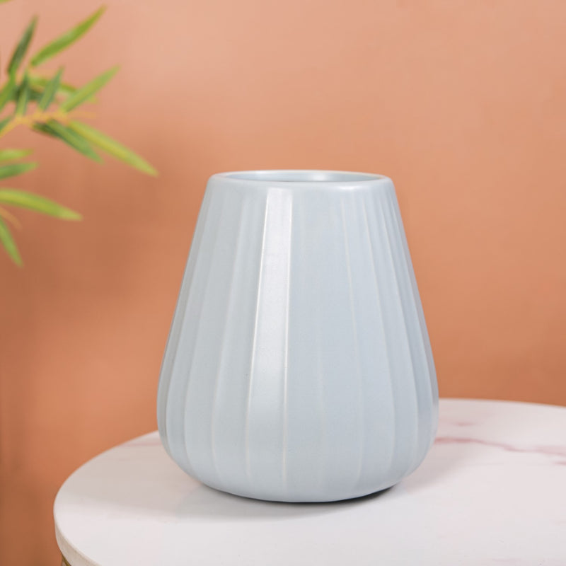 Decor Pot - Ceramic flower vase for home decor, office and gifting | Room decoration items