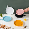 Round Grill Plates - Ceramic platter, serving platter, fruit platter | Plates for dining table & home decor