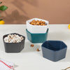 GEOMETRIC Pentagon Salad Bowl 350 ml - Bowl,ceramic bowl, snack bowls, curry bowl, popcorn bowls | Bowls for dining table & home decor