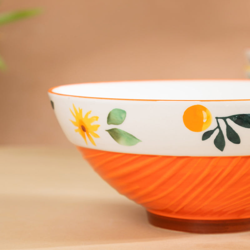 Colorful Serving Bowl - Large - Bowl, ceramic bowl, serving bowls, noodle bowl, salad bowls, bowl for snacks, large serving bowl | Bowls for dining table & home decor