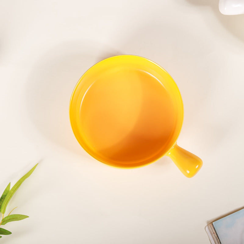 Bowl with Handle - Ceramic bowl, salad bowls, snack bowls | Bowls for dining table & home decor