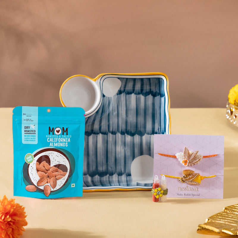 Snack O' Clock Rakhi Hamper Set Of 4