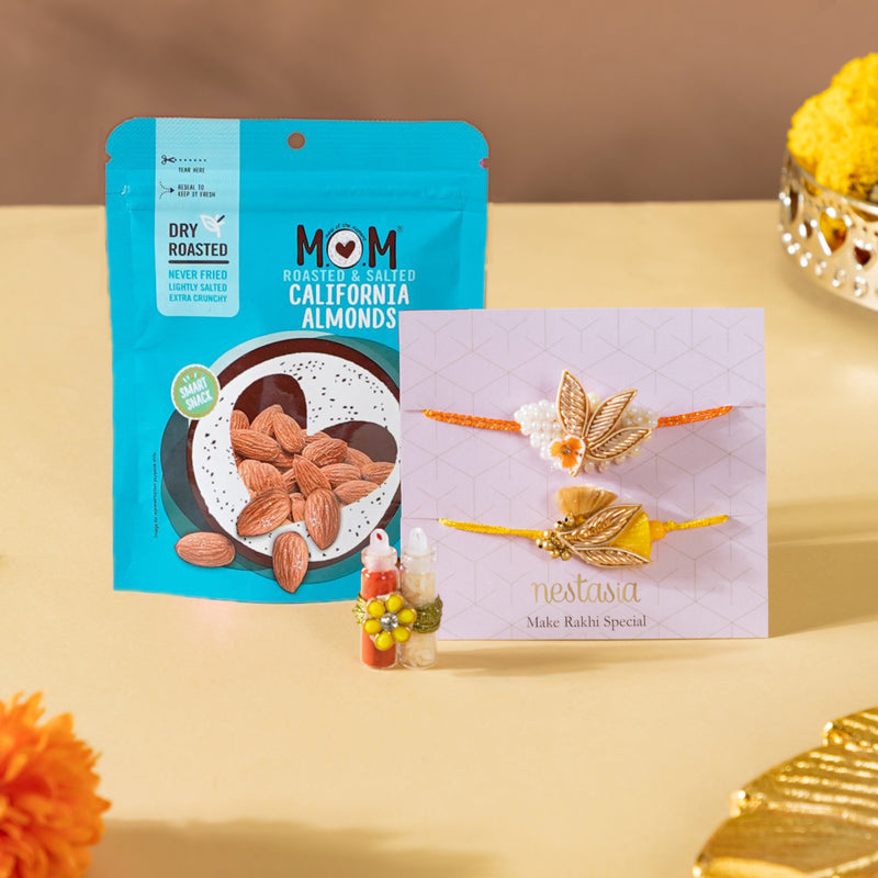 Snack O' Clock Rakhi Hamper Set Of 4