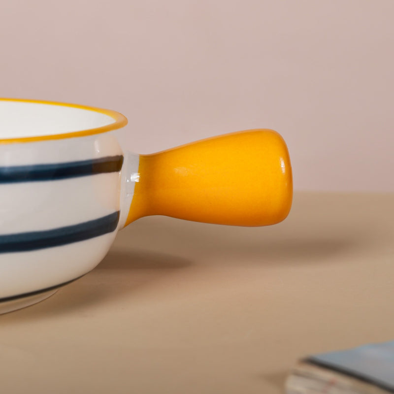 Snack Bowl With Handle Nitori - Ceramic bowl, salad bowls, snack bowls, bowl with handle, oven bowl | Bowls for dining table & home decor