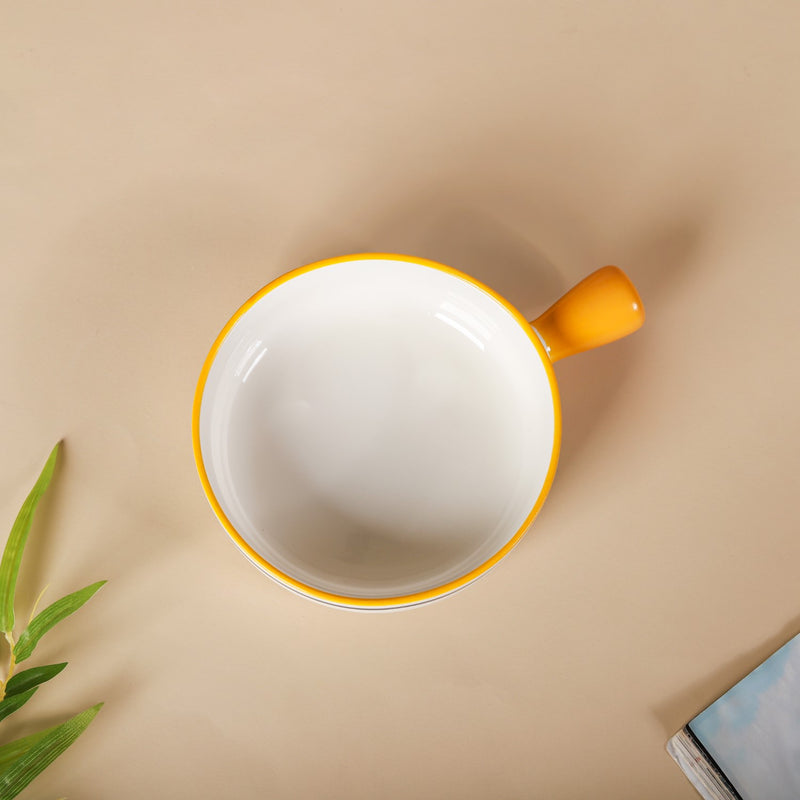 Snack Bowl With Handle Nitori - Ceramic bowl, salad bowls, snack bowls, bowl with handle, oven bowl | Bowls for dining table & home decor